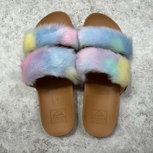 Reef CushionVista CozyTie Dye Size 7 Like New